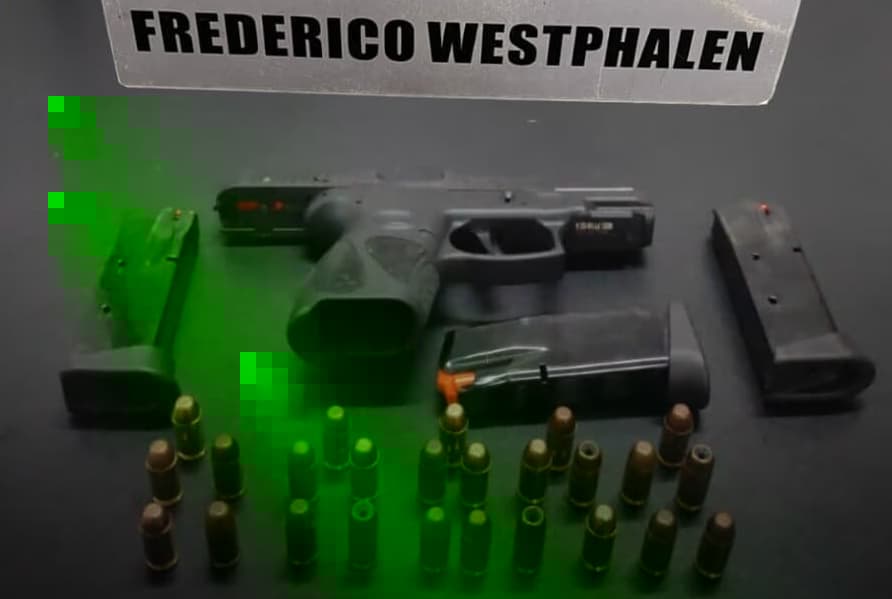 Brigada Militar apreende arma e prende homem após ameaça em Frederico Westphalen